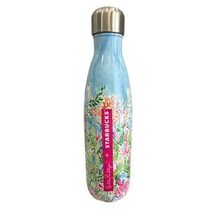 Starbucks Lilly Pulitzer Limited Edition Swell Sirens Calling Water Bottle